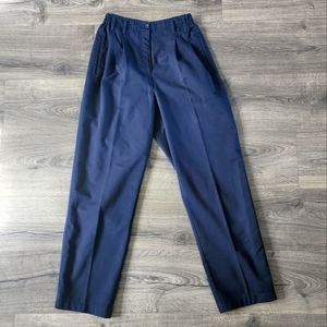 Studio Works Vintage Navy Trousers sz 4p